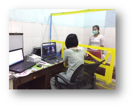Sonoscape E2 Color Doppler Ultrasound at Yay Oo Township (Our Customer Protfolio)