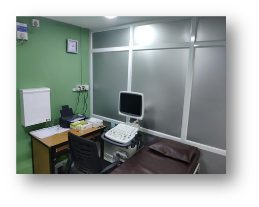 Sonoscape S11 Plus at Aung Thukha Clinic Tharkayta (Our Customer Portfolio)
